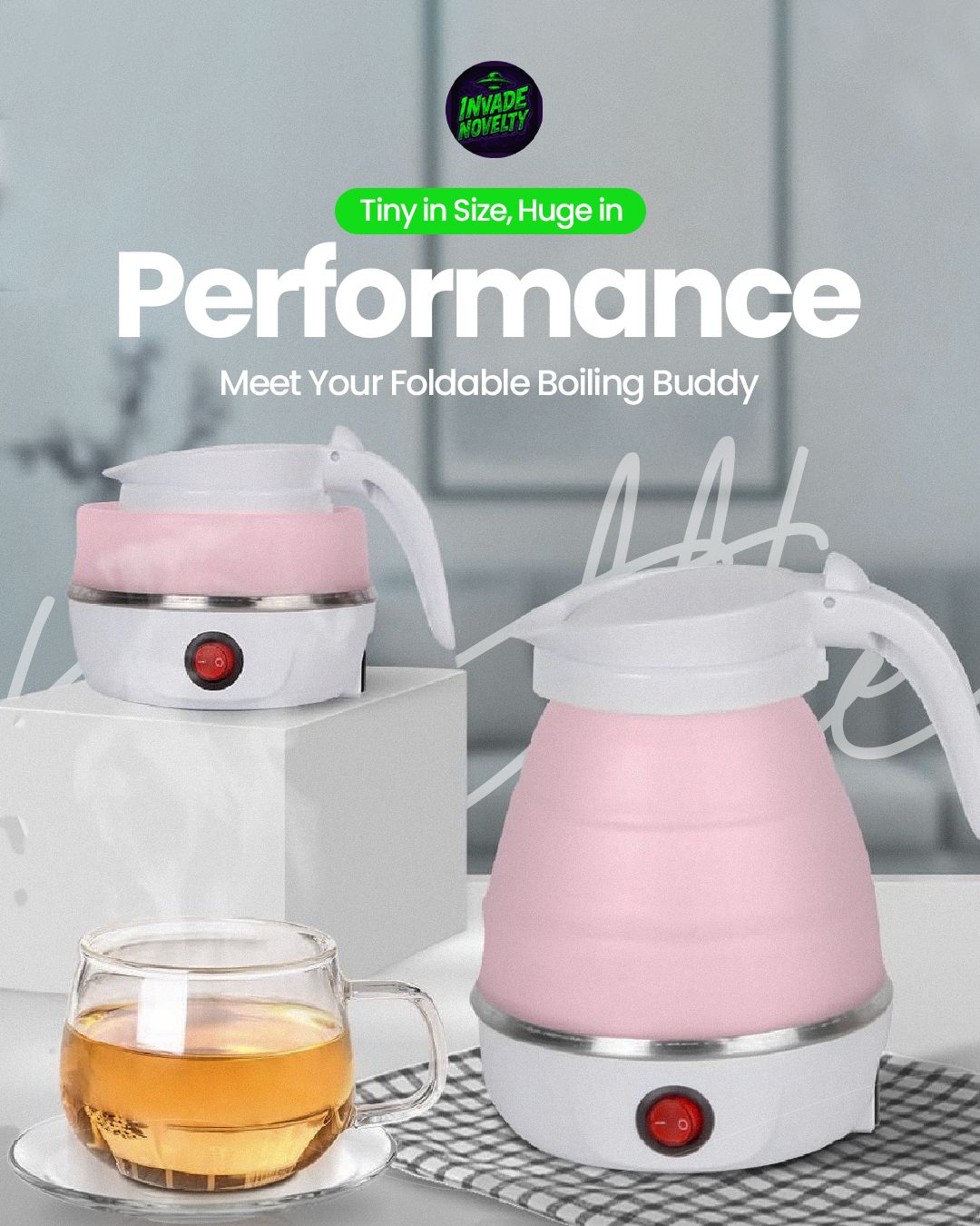 Foldable And Portable Teapot Water Heater Electric Kettle
